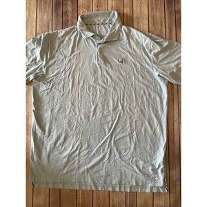 Peter Millar Polo Shirt Mens XXL Seaside Wash Blue Quail Hollow Embroidered PGA